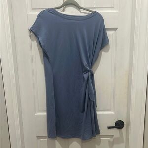 Spense Blue Mini Dress